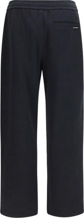 Moose Knuckles Straight Leg Cotton Joggers - Black
