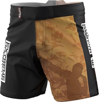 OEM Pantalones Cortos Deportivos Golden Warrior Para Hombre, Talla 2xl, Color Negro