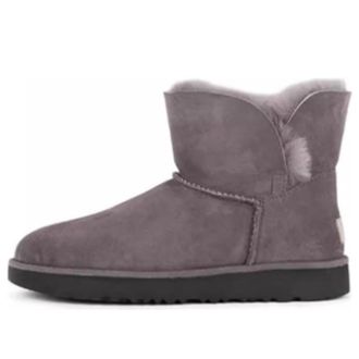 UGG (WMNS) UGG Classic Cuff Mini Stormy Grey 1016417-SYGR