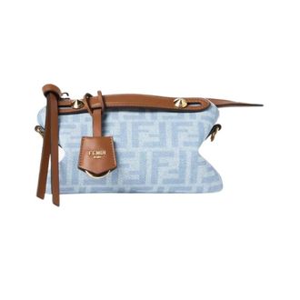 Fendi Dames, Tassen, Blauw, Maat: ONE Size Katoen