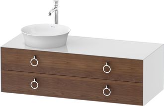 Duravit Duravit - Tulip Blanco, Mueble De Ba&ntilde;o Colgado En La Pared, Ancho