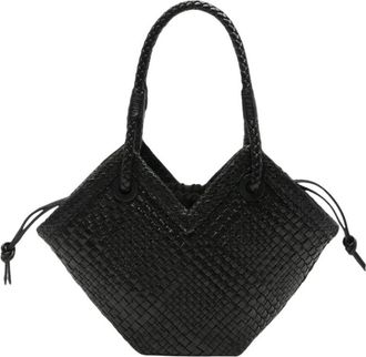 Ibeliv Trinity Small - Dames - Handtassen - Zwart - ONE Size - Leer - Tassen