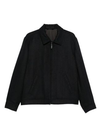 Brioni zip-up jacket - Black
