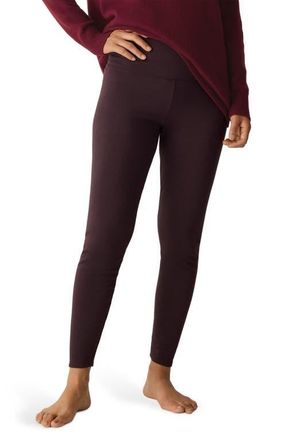 Eileen Fisher High Waist Ankle Leggings in Casis at Nordstrom, Size Small Regular