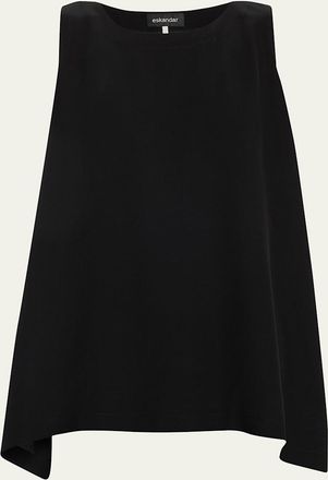 Eskandar A-line Shell (Long Plus Length)