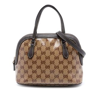 Gucci Pre-owned Gucci Mini GG Crystal Dome Satchel Ladies 7IX6N3WXLYRZ9OKQ