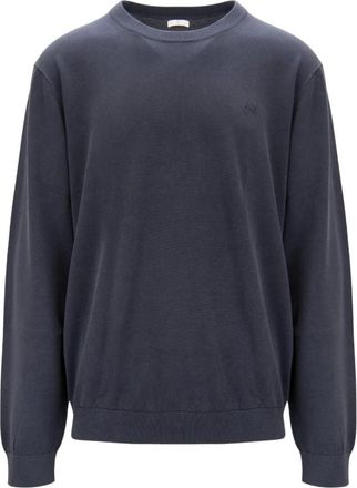 Sun 68 Maglia Da infilare - Heren - Sweatshirts - Blauw - 2XL - Katoen - Hoodies & sweatvesten