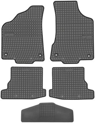 OEM Alfombrillas Frogum Et0402 - Cubierta 200000/1 - Volkswagen Polo Iii 1999-2001 - Espacio Para Los Pies Delantero Av - Instaladas