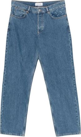 Marine Serre Hombre, Vaqueros, Azul, Talla: S