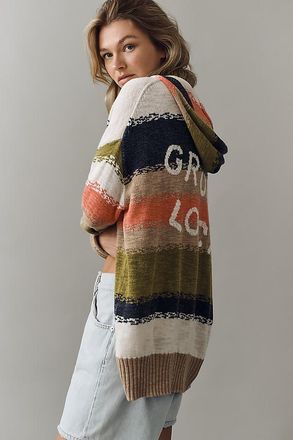 Pilcro Hooded Cardigan