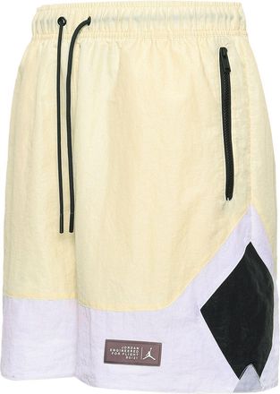 Nike Jordan Air Jordan 23 Engineered Woven Contrasting Colors Basketball Breathable Sports Shorts Beach Light Yellow CV3155-234