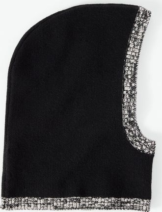 Talbots Birds Eye Hood - Black/Ivory - 001 Talbots