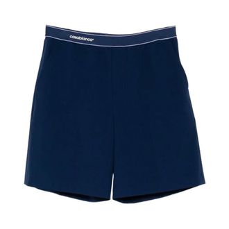 Casablanca Bottoms, male, Blue, Size: XL Wool Sports Short