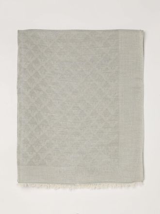 Emporio Armani Viscose Blend Scarf with Jacquard Monogram