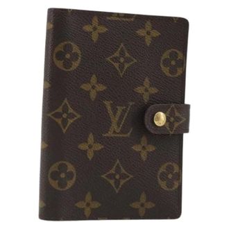 Louis Vuitton Pre-owned Day Planner Cover - - Pre-owned - Donna - Marrone - ONE SIZE
