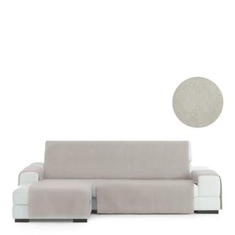 Eysa Funda chaise longue izquierda vista frontal lino 290 cm