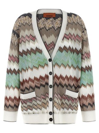 Missoni Multicolor Snake lam viscose cardigan