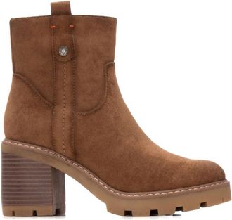 Xti Womens Refresh 173032 Booties In Taupe