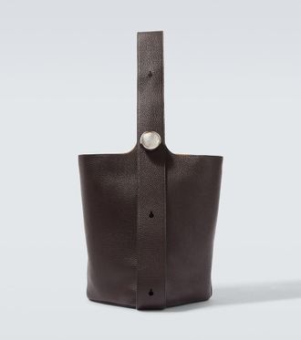 Loewe Secchiello Pebble Large in pelle