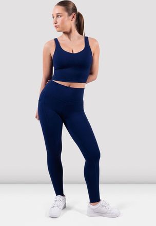 Bloch BLOCH Apex Teen BLOCHsculpt Pocket Legging, Navy