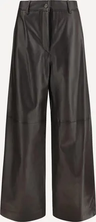 P.A.R.O.S.H. P. A.R. O.S. H. Pantaloni in pelle Woman L