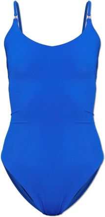 Tory Burch Zwemoutfit - Dames - Badpakken - Blauw - L - Nylon - Badmode
