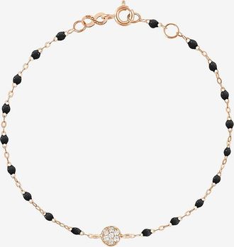 Gigi Clozeau Roségold-Armband mit Diamanten Puce Quartz - 17 cm