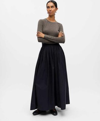 Object Gonna lunga nera-Nero