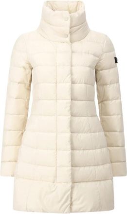 Peuterey Slim-fit Donsjas - Dames - Gewatteerde jassen - Beige - XS - Polyester - Jassen