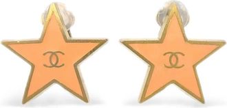 Chanel Orecchini Star a clip 2001 CC - Oro