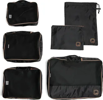 Mytagalongs Set of 6 Packing Pods in Norstrom Black/rose Gold at Nordstrom Rack