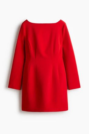 H&M Hourglass Dress in Red at Nordstrom, Size Xx-Large