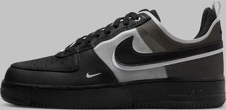 Nike Mens Nike Air Force 1 React DM0573-002 Sneaker Black White Lifestyle Shoes