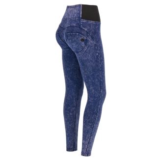 Freddy Pantaloni WR.UP in jersey ice wash vita alta con elastici