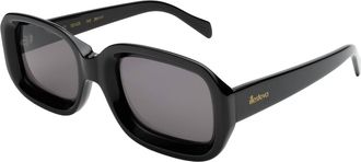Illesteva Unisex Vinyl Sunglasses In Black