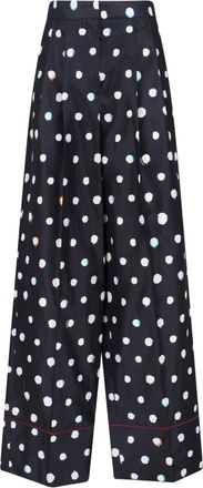 Fendi Pantaloni Ampi Falena