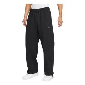 Nike Solo Swoosh Fleece Straight-Leg Trousers Black HV1091-010
