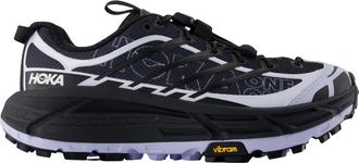 Hoka One One Running Shoes, female, Black, Size: 10 US Mafate Three2 Wordmark Sneakers