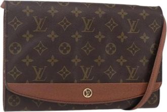 Louis Vuitton Pre-owned Vintage Cross Body Bag - Dames - Vintage Schoudertas - Bruin - ONE Size - Vintage