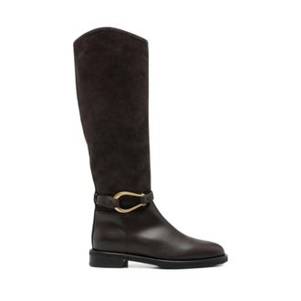 Roberto Festa Milano Stivale alto Nia - - Shoes - Donna - Marrone - 38 EU