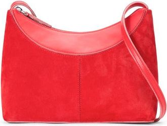 Staud Rowey Shoulder Bag in Red Rose at Nordstrom