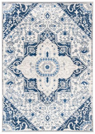 Safavieh Alfombra azul/beige 122 x 183 cm