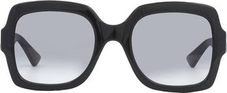 Gucci Grey Gradient Square Ladies Sunglasses GG1337S 001 54