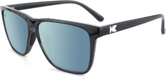 KNOCKAROUND Fast Lanes Sport Polarized Sunglasses Black Blue