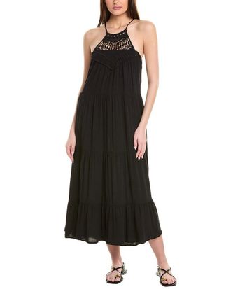 La Blanca Coastal Covers Halter Midi Dress