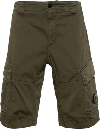 C.P. Company Hombre, Pantalones cortos, Verde, Talla: L