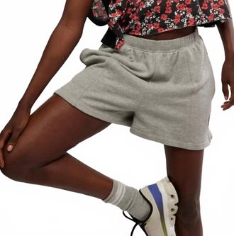 Free People My Time Printed Tee In Cranberry Ditsy Black