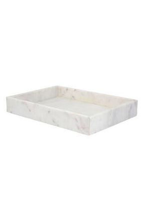 A & B Home Marble Tray in White at Nordstrom Rack