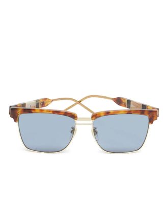Gucci square-frame sunglasses - Brown