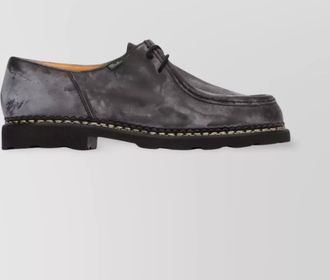 Paraboot leather lace-up derby shoes